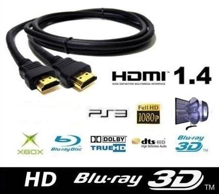 Transplant draft Provisional Cablu HDMI 1.4V - High Speed 1.5 Metri FullHD Mufe Aurite pt BLURAY 3D DVD  PS3 Monitor HDTV XBOX LCD HD TV 1080P
