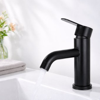 Baterie Lavoar, Inox SUS304, Negru
