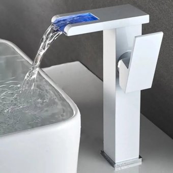Baterie Lavoar, Lumina RGB, Schimbare de culoare in functie de temperatura apei