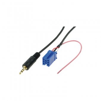 Cablu adaptor AUX Becker, Blaupunkt, VDO - Conectare audio simpla