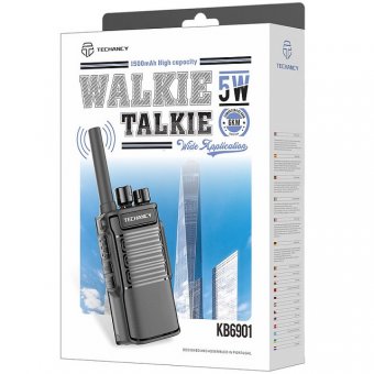 Statie emisie - receptie / Walkie Talkie 5W 6Km Techancy