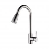 Baterie Bucatarie cu Dus Extractibil, Inox SUS304, Satinat