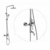 Coloana de Dus, Inox SUS304, Satinat