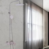 Coloana Dus, Inox SUS304, Satinat, N/LY001