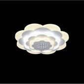 Lustra LED NEXA 3D, 36W, Diametru 24cm, lumina Rece/Calda/Neutra, Alb