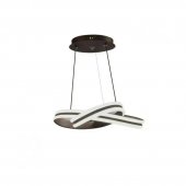 Lustra LED suspendata cu telecomanda INFINITY LOOP 92W
