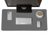 Pad pentru Mouse si Tastatura Antiderapant 90 x 45 Gri