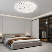 Plafoniera LED 31W, 35 cm, 3000K/4000K/6000K, Alb, Lumina Reglabila