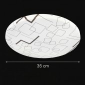 Plafoniera LED 31W, 35 cm, 3000K/4000K/6000K, Alb, Lumina Reglabila
