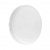 Plafoniera LED PL200/12R 18W, 12 cm, Lumină Rece 6000K, IP44, Alb