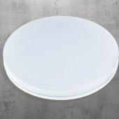Plafoniera LED PL200/12R 18W, 12 cm, Lumină Rece 6000K, IP44, Alb