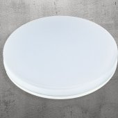 Plafoniera LED PL200/17R 24W, 17 cm, Lumină Rece 6000K, IP44, Alb
