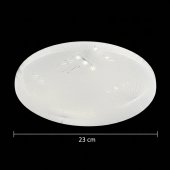 Plafoniera LED Raza 22W, 23 cm, 3000K/4000K/6000K, Alb, Lumina Reglabila