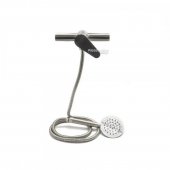 Set Baterie si Furtun, Inox SUS304, Satinat