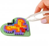 Set Margele de Calcat 5000 Piese, 10 Culori, Forme Incluse, Joc Creativ Copii