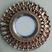 Spot LED ORBITA Model 6, 5W, Rotund, Lumina Rece/Calda, Bronz Antichizat, Incastrat